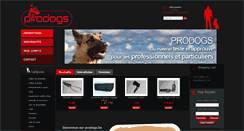 Desktop Screenshot of prodogs.be